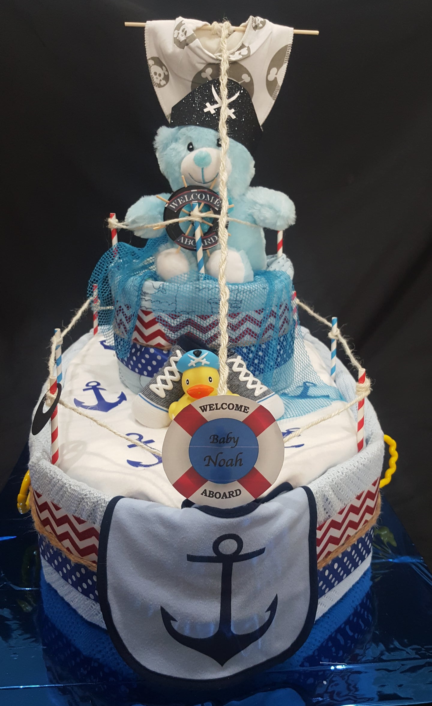 Pirate Ship Cake - British Girl Bakes