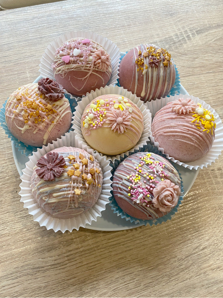 Dazzling Round Hot Chocolate /Coffee Bombs