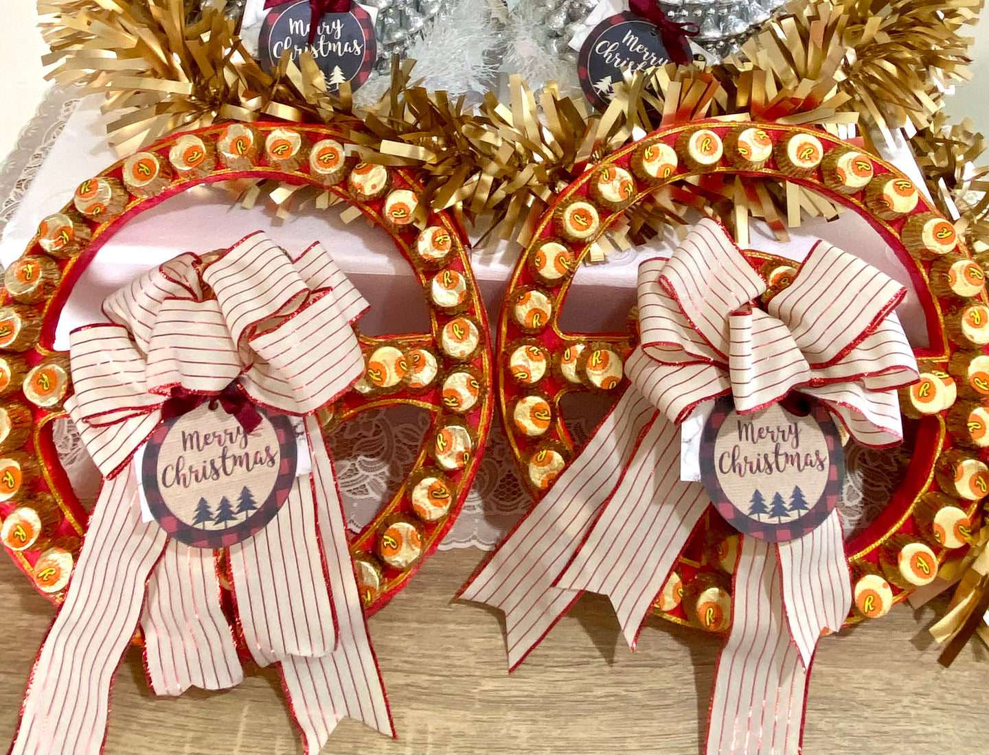 Chocolate Christmas Wreath