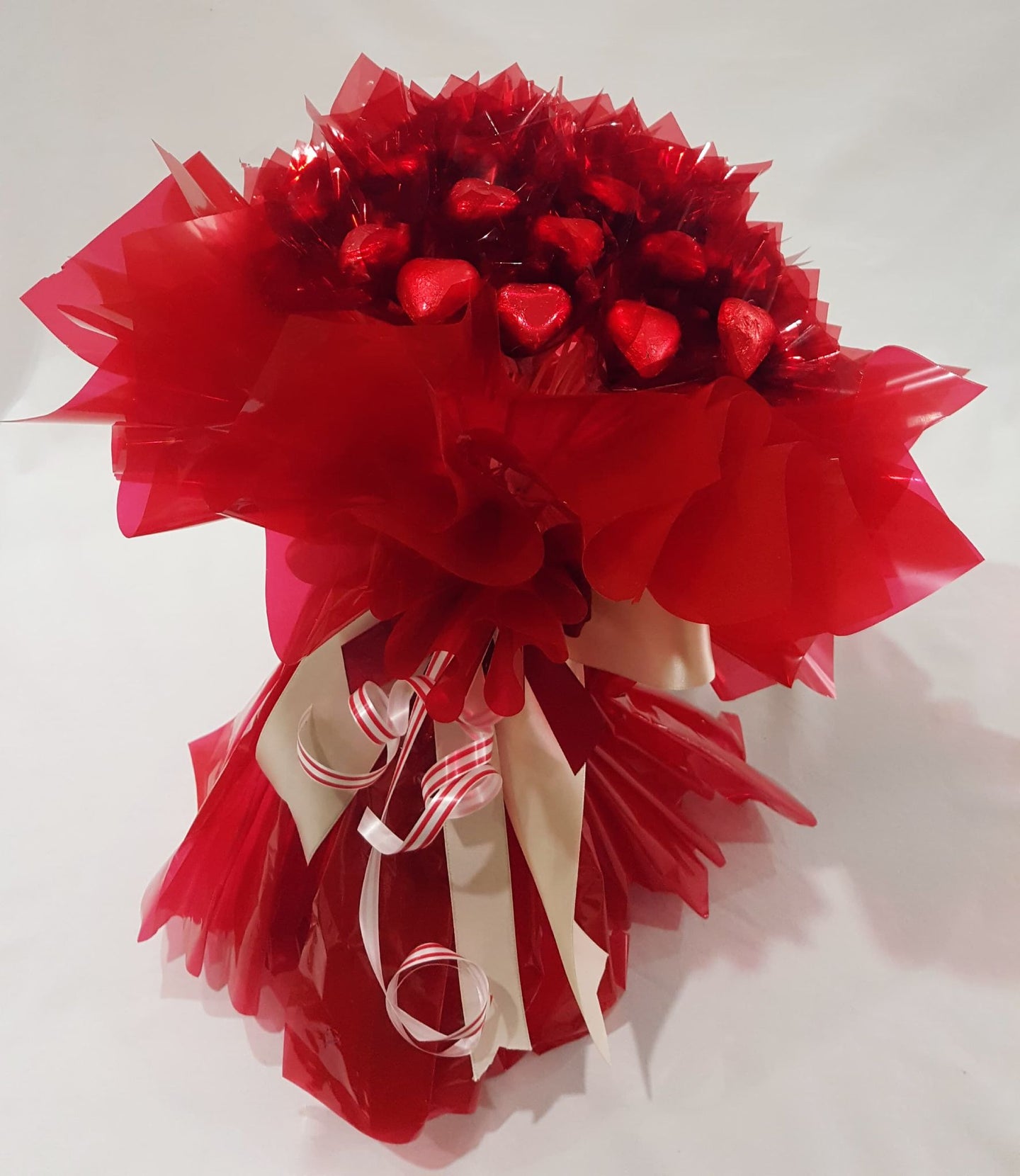 Red hearts Chocolate bouquet