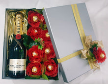 Load image into Gallery viewer, Champagne with Rocher Roses
